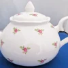 Adderley Ceramics Dot Rose Teapot- Teapots