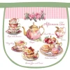 Afternoon Tea' Waist Apron- Aprons