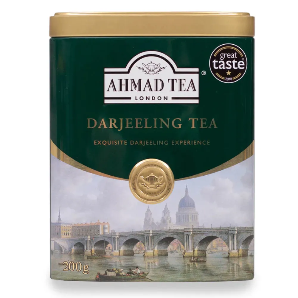 Ahmad Tea Ahmad Darjeeling Loose Leaf Tin 200g- Ahmad Tea