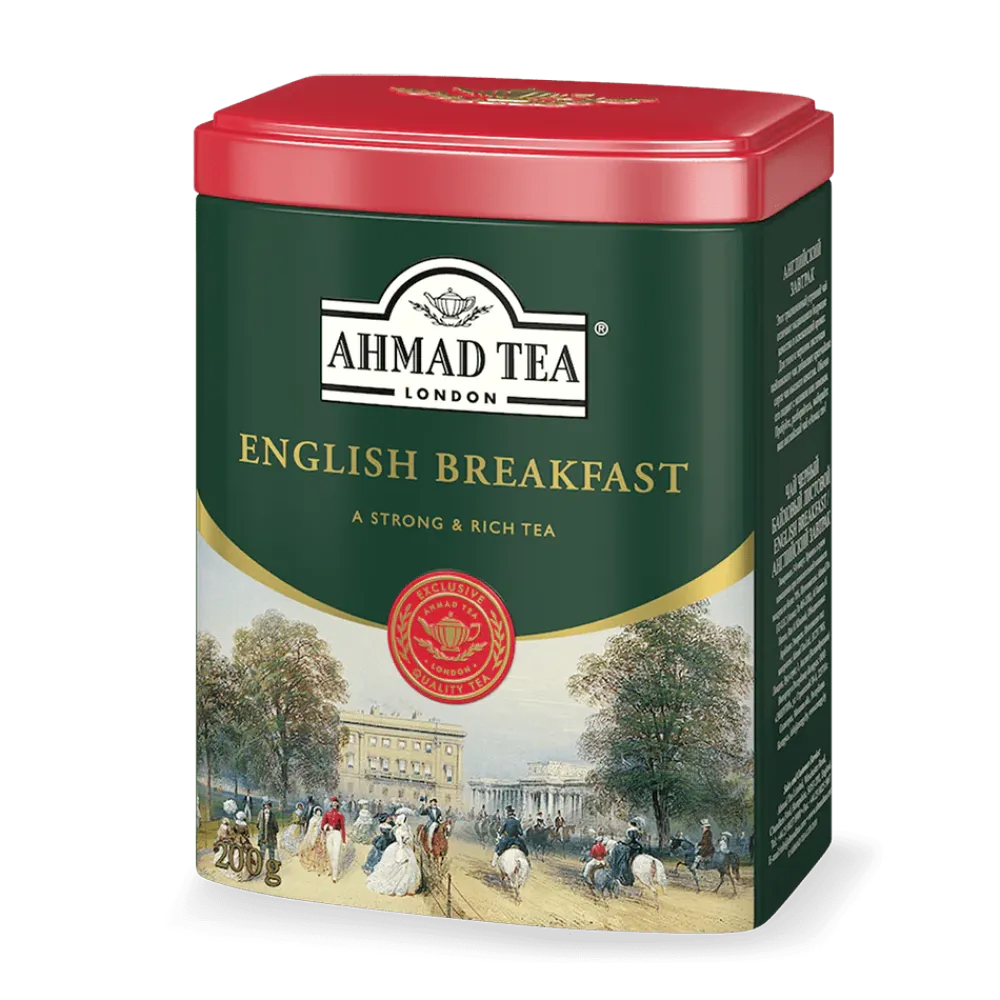 Ahmad Tea Ahmad English Breakfast Loose Leaf Tin 200g- Ahmad Tea
