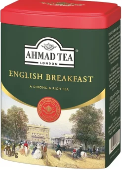 Ahmad Tea Ahmad English Breakfast Loose Leaf Tin 200g- Ahmad Tea