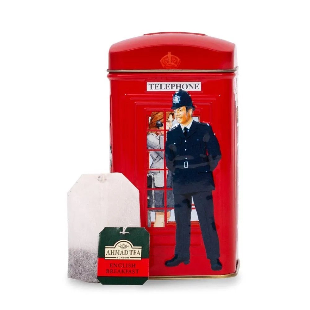 Ahmad Tea Ahmad English Breakfast London Telephone Box- Ahmad Tea