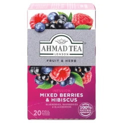 Ahmad Tea Ahmad Mixed Berries & Hibiscus Herbal 20s- Ahmad Tea