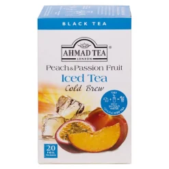 Ahmad Tea Ahmad Peach & Passion Fruit Cold Brew Iced Tea 20s- Ahmad Tea