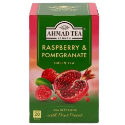 Ahmad Tea Ahmad Raspberry & Pomegranate Green 20s- Ahmad Tea