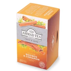 Ahmad Tea Ahmad Rooibos & Cinnamon Herbal 20s- Ahmad Tea