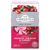 Ahmad Tea Ahmad Rosehip, Hibiscus & Cherry Herbal 20s- Ahmad Tea