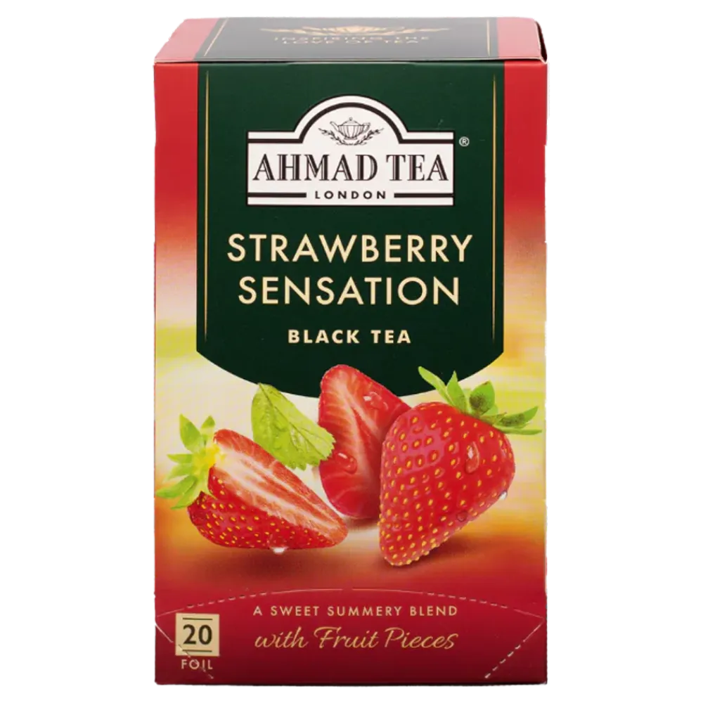 Ahmad Tea Ahmad Strawberry Sensation 20s- Ahmad Tea