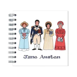 Alison Gardiner Jane Austen Mini Notebook- Cultural Icons|Journals & Other Stationery