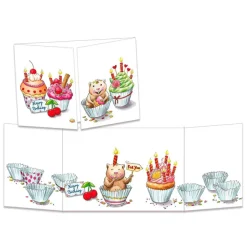 All You Need is Me Tri-fold Birthday Card- Greeting Cards