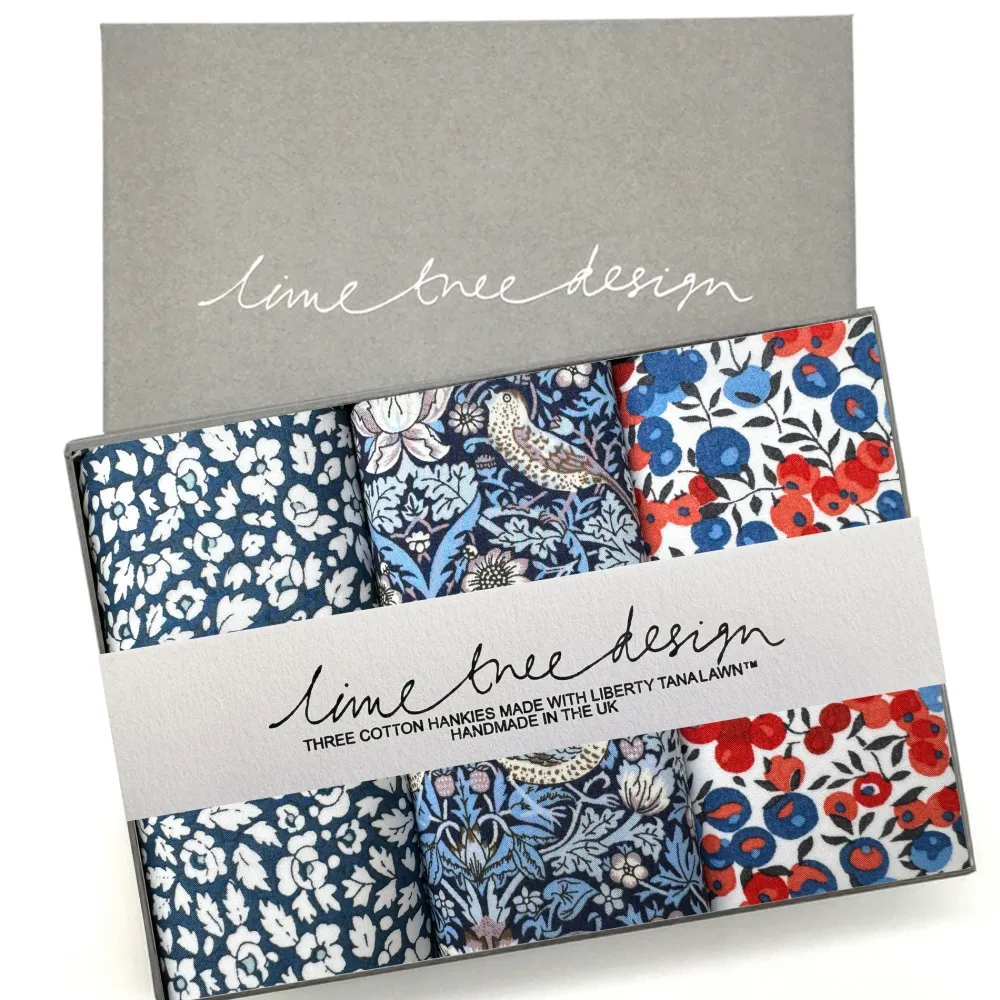 Anchors Away Hankies Set- Handkerchiefs