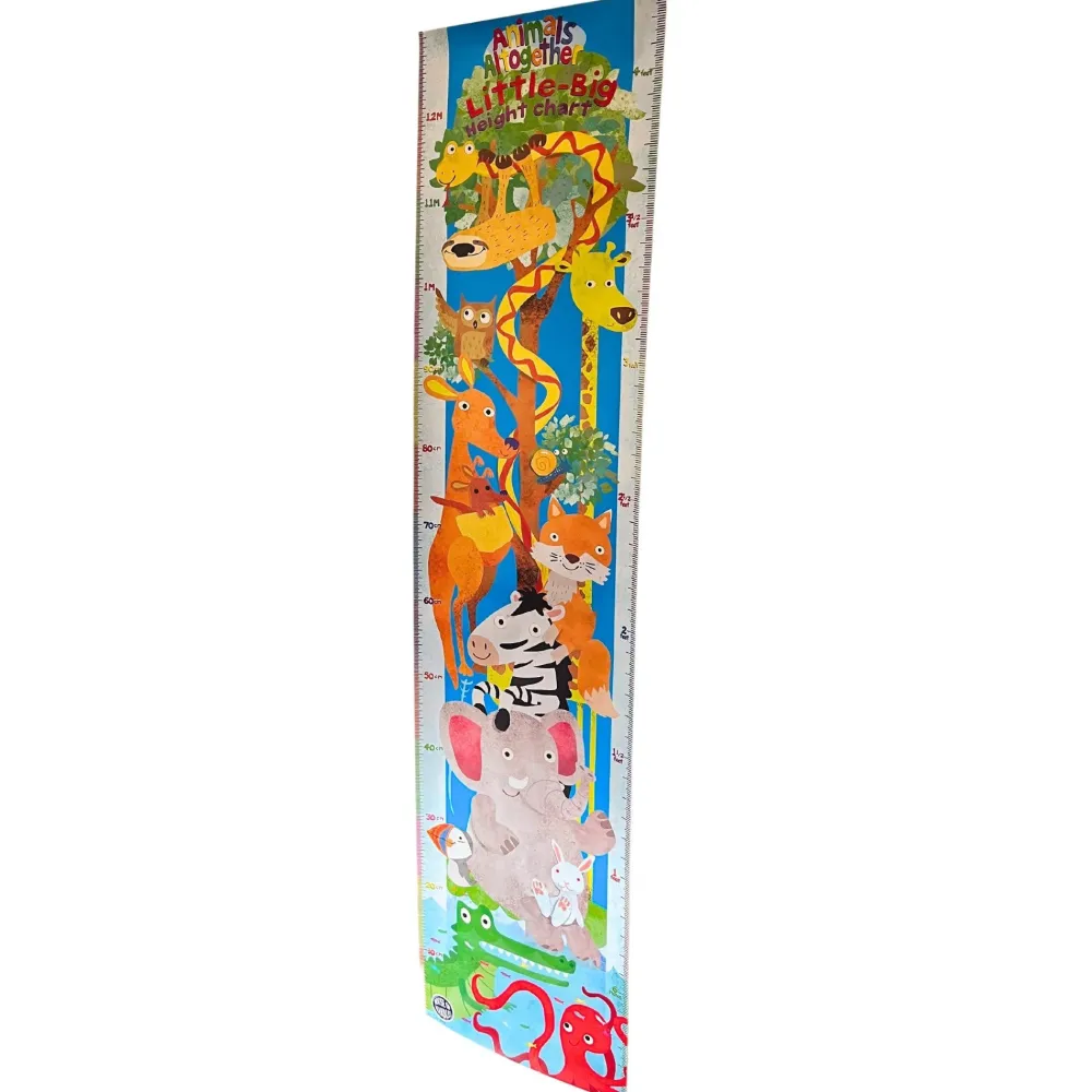 Animals Altogether Height Chart- Coloring Books & Crafts|Toys