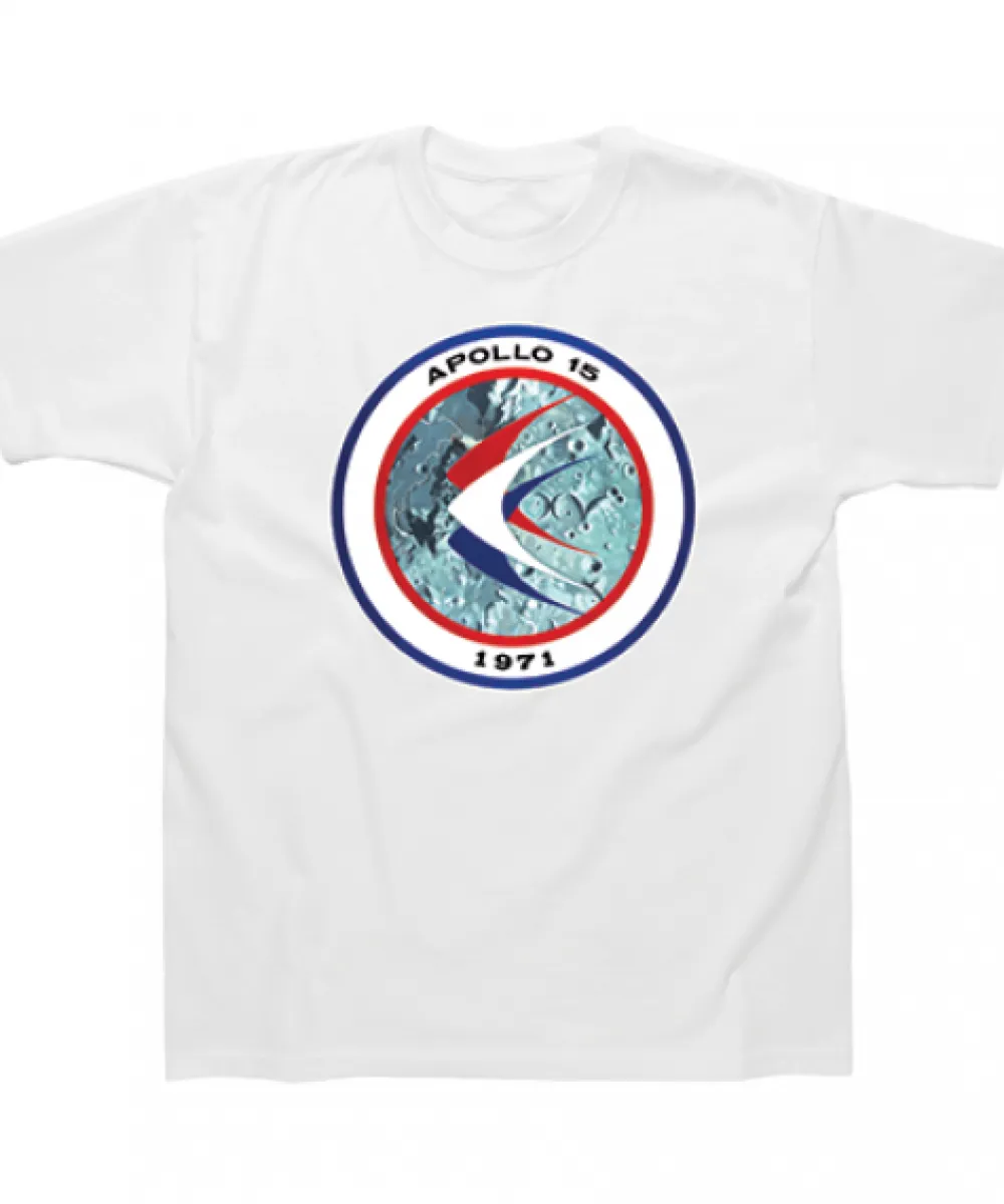 Apollo 15 White T-Shirt- Shirts & Sweaters