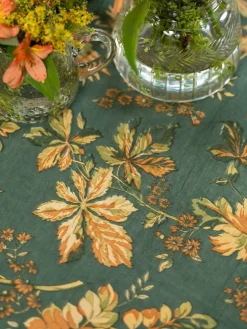 April Cornell Adirondack Forest 88" Round Tablecloth- Tablecloths