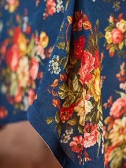 April Cornell Cassandra Ink Square Tablecloth, 54