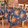 April Cornell Cassandra Ink Tablecloth, 54" x 90"- Tablecloths