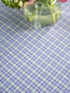 April Cornell Clover Periwinkle Tablecloth, 54" x 54"- Tablecloths