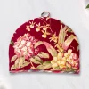 April Cornell Cranberry Patchwork Tea Cozy- Tea Cosies