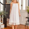 April Cornell Esme Slip Nighty- Robes, Nightgowns & Dresses