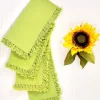 April Cornell Essential Light Green Napkins- Cotton Napkins
