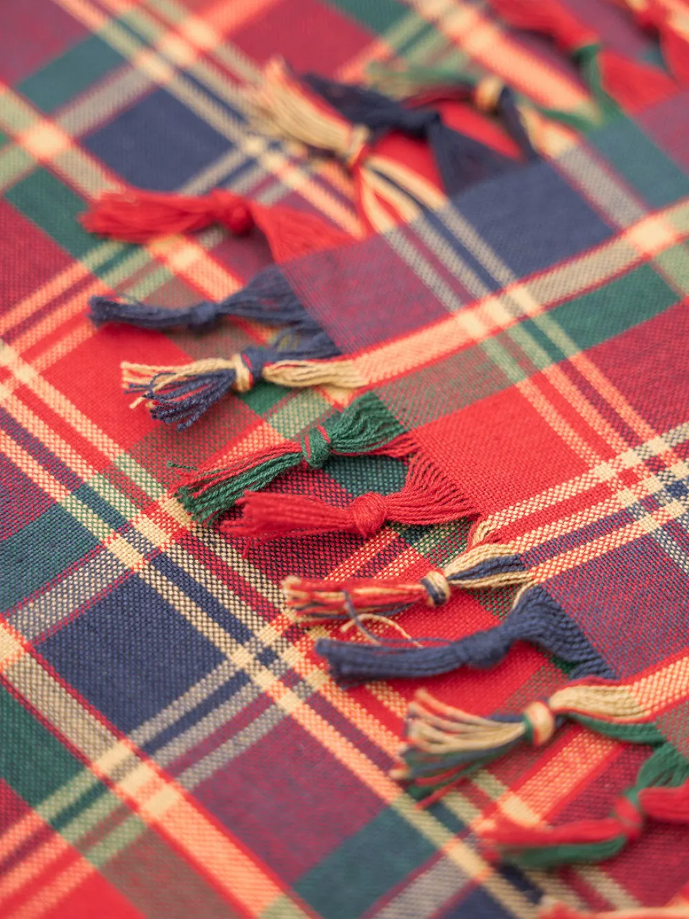 April Cornell Farmhouse Plaid Tablecloth, 60" x 90"- Tablecloths