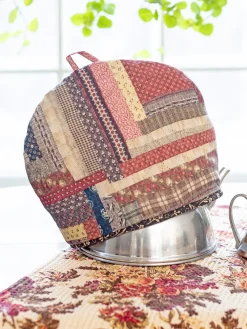 April Cornell Harvest Harmony Patchwork Tea Cozy- Tea Cosies