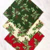 April Cornell Holly Patchwork Tiny Towel Bundle, Set of 6- Tea Towels