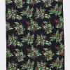 April Cornell Holly Tea Towel - Black- Tea Towels