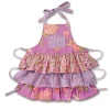 April Cornell Lilac Patchwork Kid's Apron- Childrenswear