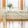 April Cornell Lillian Ecru Tablecloth, 60" x 90"- Tablecloths