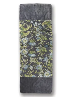April Cornell Lillian Velvet Runner (Charcoal)- Table Runners