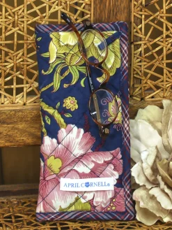 April Cornell Meridian Patchwork Eyeglasses Case- Sunglasses & Cases