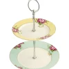 Archive Rose 2 Tier Server- Serving Plates