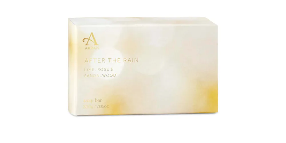 Arran Aromatics After the Rain Boxed Saddle Soap- Bar Soaps