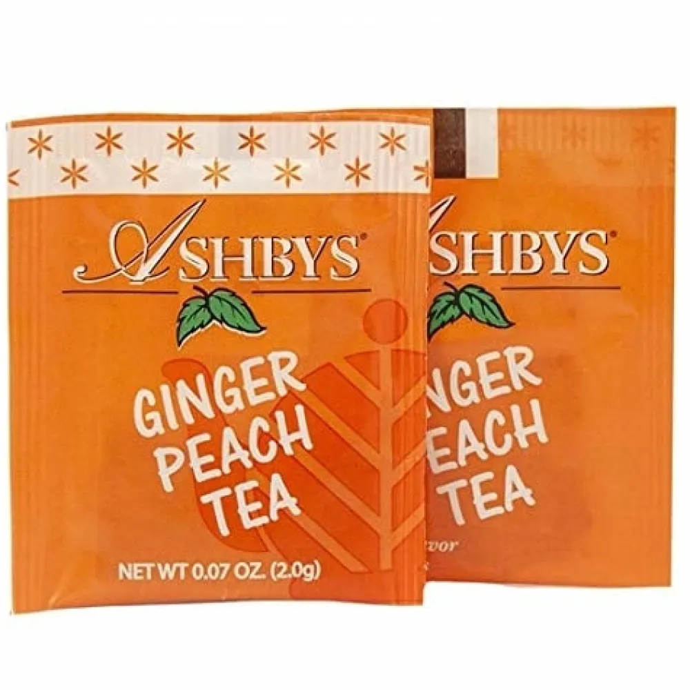 Ashbys Teas of London Ashbys Ginger Peach Tea 20s- Ashbys Tea