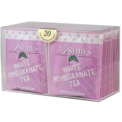 Ashbys Teas of London Ashbys White Pomegranate Tea 20s- Ashbys Tea
