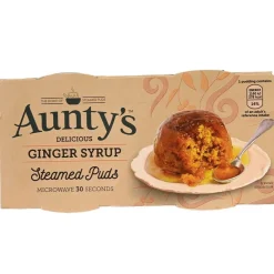 Aunty's Ginger Syrup Steamed Puddings- Desserts & Baking