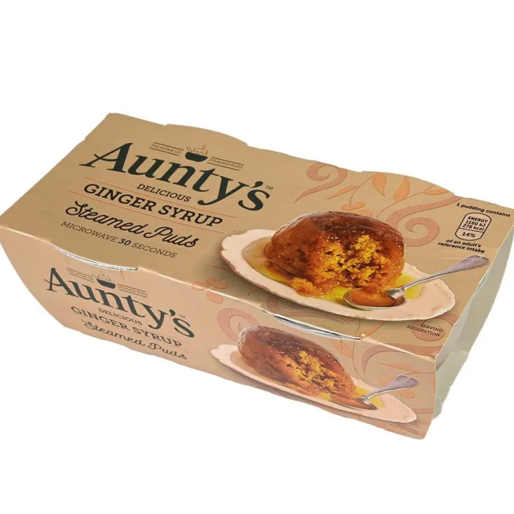 Aunty's Ginger Syrup Steamed Puddings- Desserts & Baking