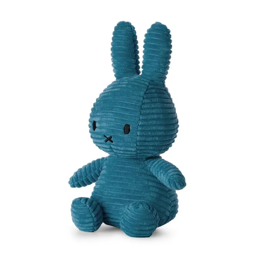 Aviator Blue Corduroy 9" Sitting Miffy- Soft Toys|Toys