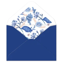Azure Feathers Boxed Thank You Cards- Boxed Cards