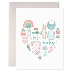Baby Heart Card- Greeting Cards