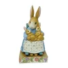 Beatrix Potter x Jim Shore Mrs. Rabbit in Rocking Chair Figurine- Peter Rabbit
