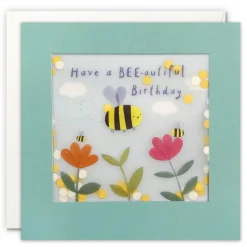 Bee-Autiful Birthday Card- Greeting Cards
