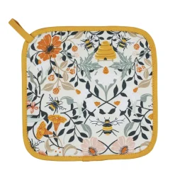 Bee Bloom Cotton Pot Mat- Kitchen Tools