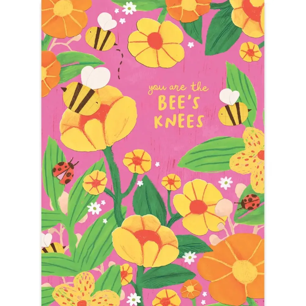 Bee's Knees Birthday Card- Greeting Cards