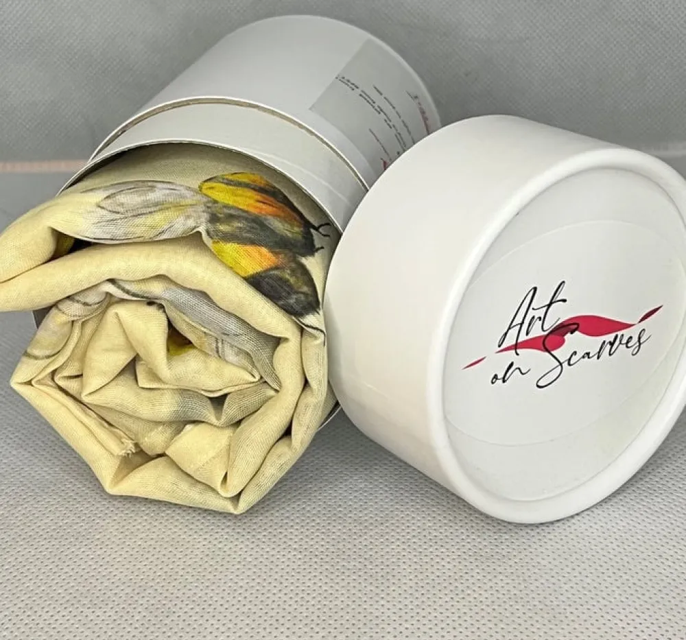 Bees Recycled Bottle Scarf- Scarves & Wraps