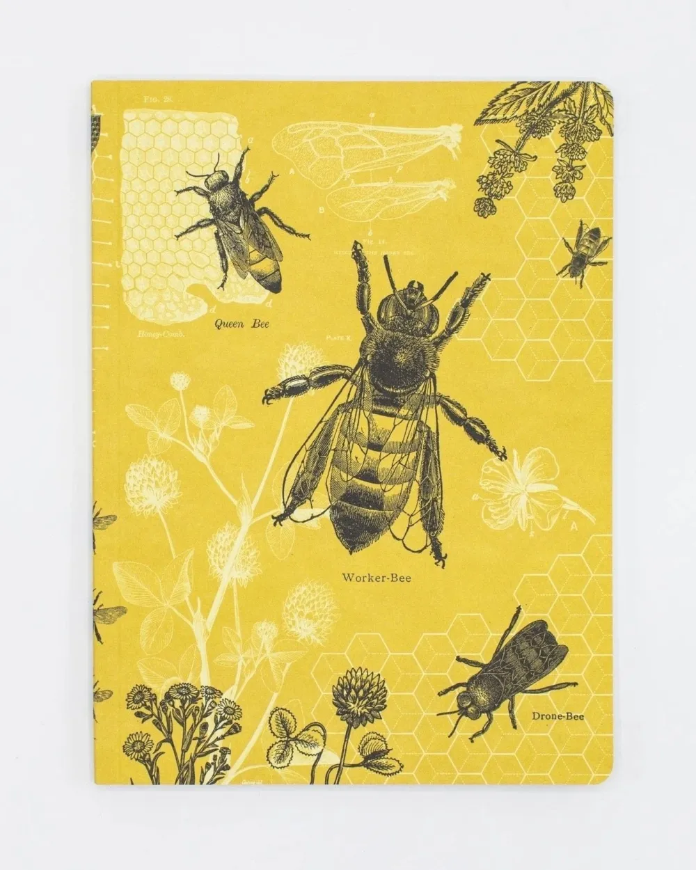 Bees Softcover Notebook (Lined)- Journals & Other Stationery