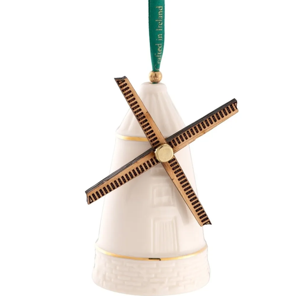Belleek Ballycopeland Windmill Ornament- Belleek Pottery