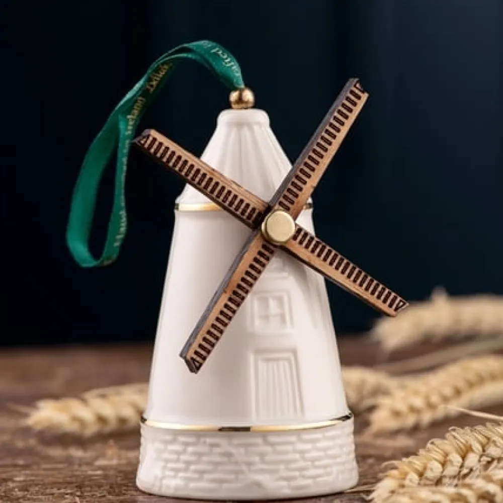 Belleek Ballycopeland Windmill Ornament- Belleek Pottery