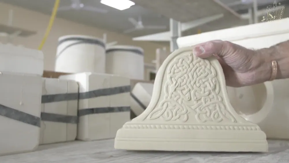 Belleek Celtic Mantel Clock- Home Accents|Belleek Pottery